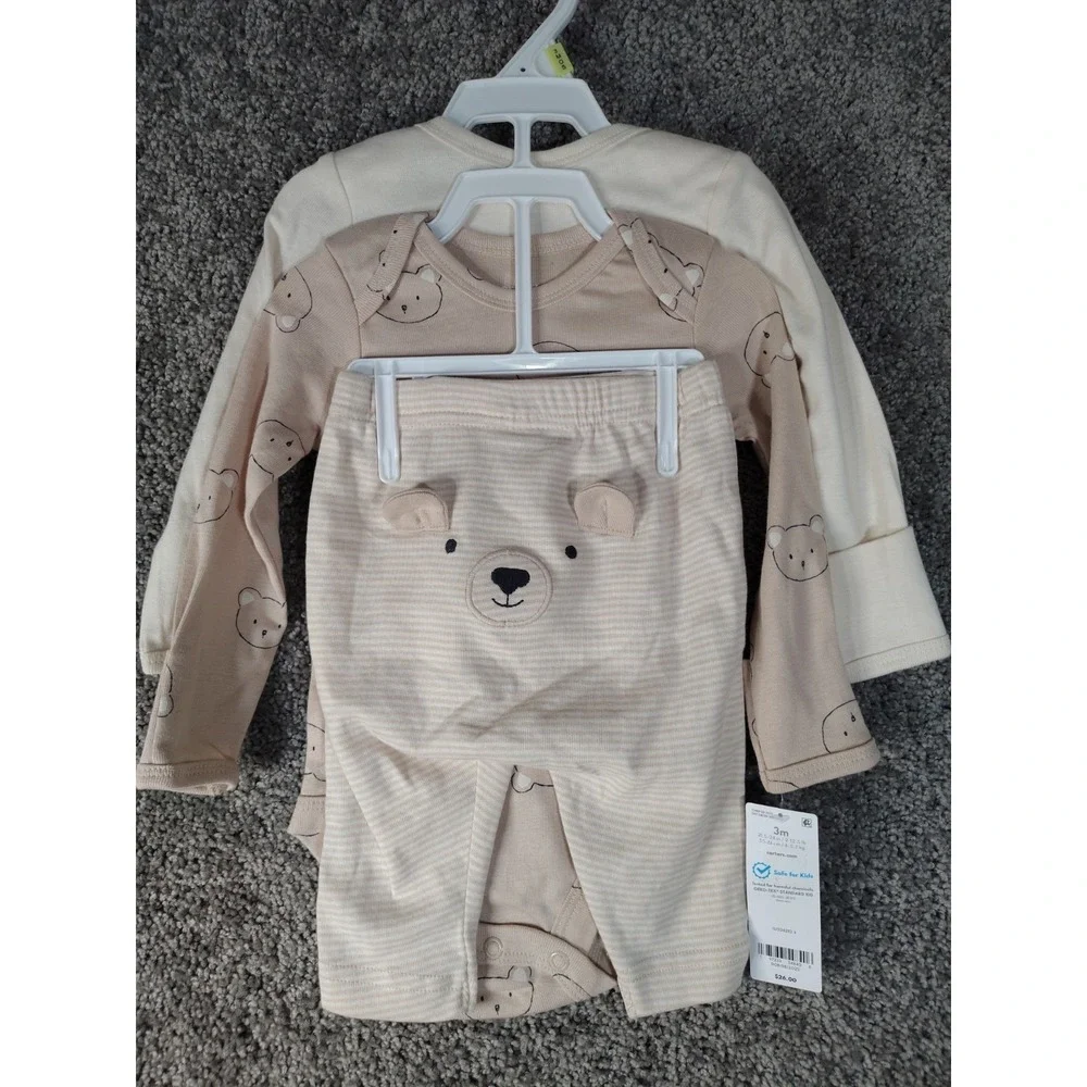 Carter's 3 Months Boys 3 Piece Set